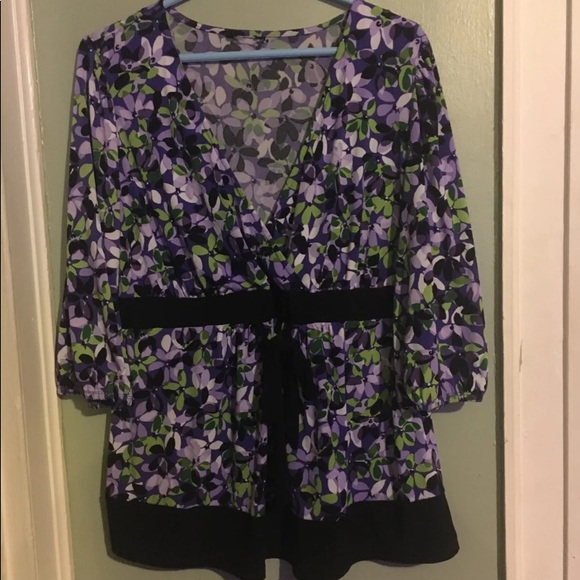 Tops - Floral Blouse